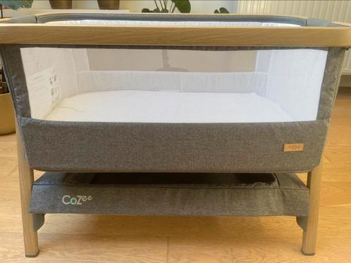 Tutti Bambini co-sleeper CoZee Oak/Charcoal, Kinderen en Baby's, Kinderkamer | Bedden, Zo goed als nieuw, Ophalen