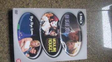 3 DVD MOULIN ROUGE UN BEAU JOUR BYB BYE LOVE M092 beschikbaar voor biedingen