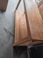 Sidetable teak 55cm breed op 170 cm lengte, Ophalen, Gebruikt, Landelijk, 75 cm of meer