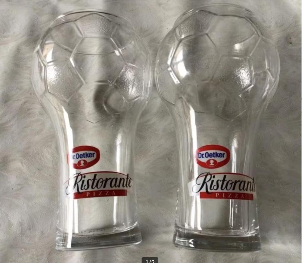 12 lunettes publicitaires en forme de lunettes de football D, Collections, Verres & Petits Verres, Neuf, Enlèvement ou Envoi