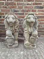 2 volle Tuinbeelden leeuw robuust, Ophalen, Zo goed als nieuw, Steen