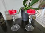 Decoratieve glaasjes voor bv kaarsjes of bloemstukjes, Huis en Inrichting, Woonaccessoires | Vazen, Ophalen of Verzenden, Nieuw