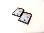 diverse Sandisk sdkaartjes + tas + reader (nieuwstaat), Audio, Tv en Foto, Foto | Geheugenkaarten, SD, Videocamera, Nieuw, 128 GB
