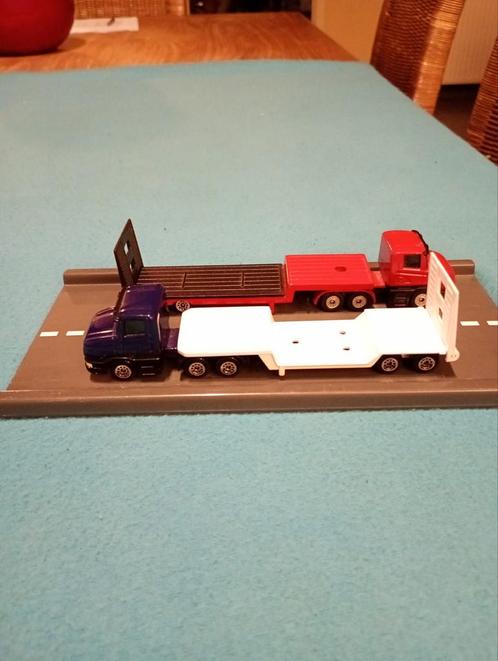 2 siku Scania diepladers, Hobby en Vrije tijd, Modelauto's | Overige schalen, Ophalen of Verzenden