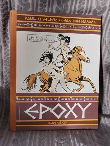 XL stripboek Epoxy (Blue Circle - 1985) Paul Cuvelier franse
