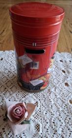 Vintage Engelse rode brievenbus spaarpot, beren, Harrods, Verzamelen, Gebruikt, -, -, Ophalen of Verzenden