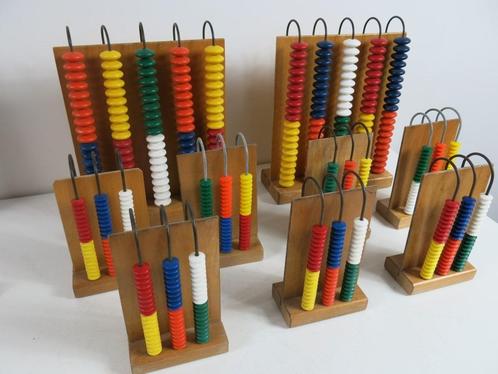 neuf boulier en bois vintage abacus abacus Jegro Bolsward Ho, Antiquités & Art, Antiquités | Accessoires de maison, Enlèvement ou Envoi