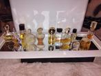 Leuke parfumminiaturenverzameling klaasiekers, Collections, Parfums, Comme neuf, Enlèvement ou Envoi