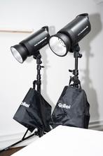 Complete Studio Flitsset Rollei met Bowensaansluiting, Audio, Tv en Foto, Foto | Flitsers, Ophalen, Gebruikt, Overige merken