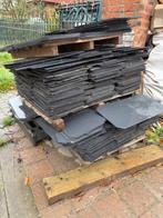 Leien - Gevelbedekking, Doe-het-zelf en Bouw, Dakpannen en Dakbedekking, Ophalen, Gebruikt, Steen of Klei, Zwart