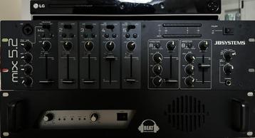 versterker, mengpaneel en cd/dvd speler geen aansluitkabels beschikbaar voor biedingen