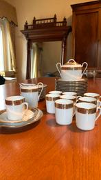 NIEUW Limoges porselein mokkaservies, Antiek en Kunst, Ophalen