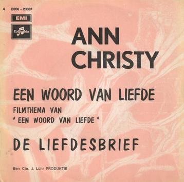 Ann Christy - Een woord van liefde - % beschikbaar voor biedingen