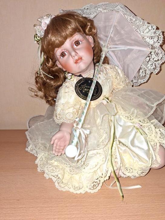 Porceleinen pop, Verzamelen, Poppen, Pop, Ophalen of Verzenden
