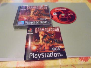 Playstation 1 Carmageddon (CIB) beschikbaar voor biedingen