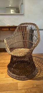 Chaise/Fauteuil en osier pour enfant, Kinderen en Baby's, Kinderkamer | Tafels en Stoelen, Ophalen, Zo goed als nieuw, Stoel(en)