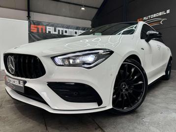 Mercedes-Benz CLA-Klasse 35 AMG 4-Matic (automatique), Autos, Cuir, CLA, Achat, Noir