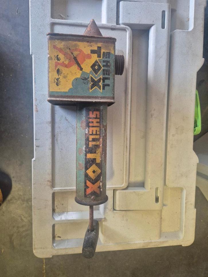 Pulverisateur Shell tox avant guerre, Collections, Collections Autre, Utilisé, Enlèvement