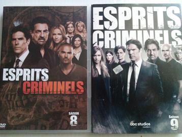 Esprits criminels saison 8 et 9 / DVD  beschikbaar voor biedingen