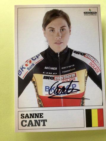 wielerkaart  bk   team  bkcp sanne cant signe, Envoi, Comme neuf