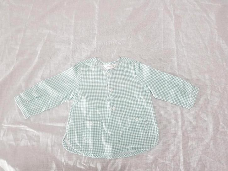 Chemise bébé Mayoral • taille 68 • vert menthe • TBE, Enfants & Bébés, Vêtements de bébé | Taille 68, Utilisé, Garçon ou Fille