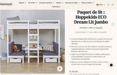 Stapelbed voor kinderen met werkruimtefunctie, Kinderen en Baby's, Kinderkamer | Stapelbedden en Hoogslapers, Zo goed als nieuw