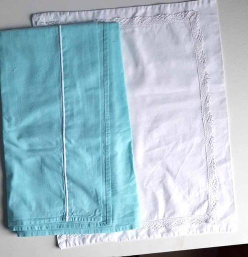 lot drap petit lit vert + taie blanche, Enfants & Bébés, Chambre d'enfant | Linge de lit, Utilisé, Autres types, Vert, Garçon ou Fille