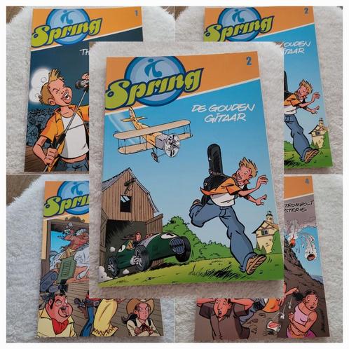 Strip Spring, album 2, De gouden gitaar, Boeken, Stripverhalen, Nieuw, Eén stripboek, Ophalen of Verzenden