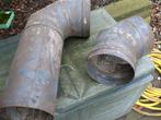 metalen schouwpijp, Ophalen of Verzenden, Gebruikt