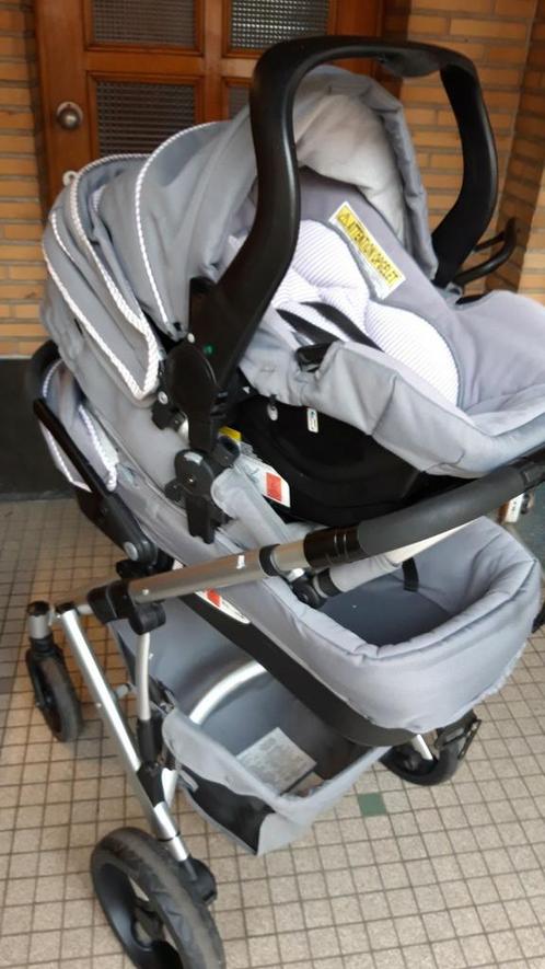 Poussette trio Noukie s, Kinderen en Baby's, Kinderwagens en Combinaties, Zo goed als nieuw, Kinderwagen, Maxi-Cosi, Ophalen