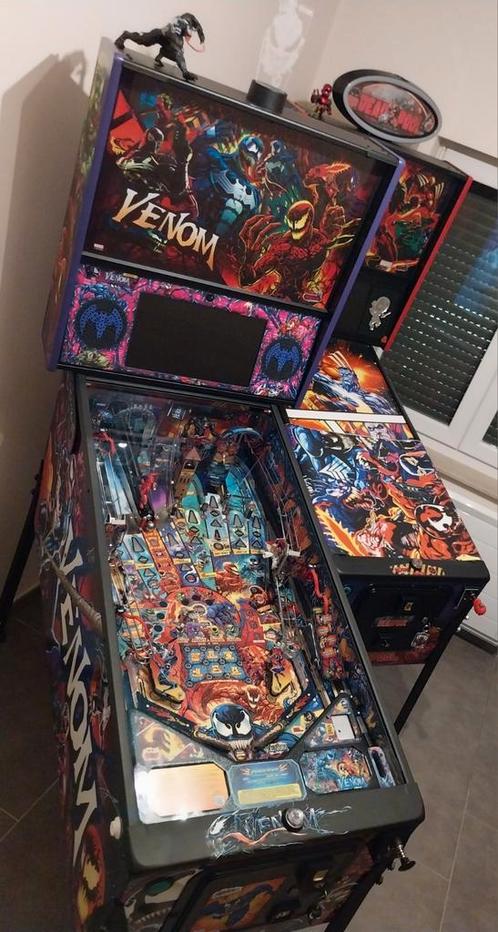 Flipper ️🌟🕸VENOM🕸🌟 ️, Collections, Machines | Flipper (jeu), Comme neuf, Électronique, Stern, Enlèvement