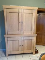 Kast in Teak, Ophalen, Met deur(en), Teakhout, Zo goed als nieuw