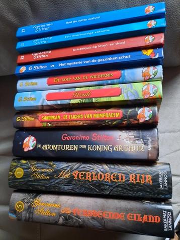 10x Geronimo Stilton boeken in 1 koop voor 25 euro beschikbaar voor biedingen