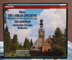 2CD HAYDN 'ORGAN CONCERTOS' (TON KOOPMAN), Comme neuf, Coffret, Enlèvement ou Envoi, Orchestre ou Ballet