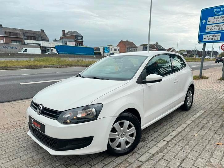 Volkswagen Polo 1.2i 2010 126000km  GARANTIE   EURO 5, Auto's, Volkswagen, Bedrijf, Te koop, Polo, ABS, Airbags, Airconditioning