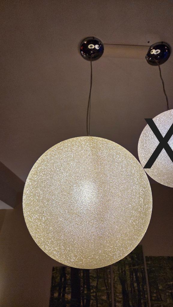 Sprankelend bolvormig lichtarmatuur - diameter 40CM, Huis en Inrichting, Lampen | Hanglampen, Nieuw, Minder dan 50 cm, Kunststof
