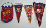 4 vintage vaandels FC Barcelona  (1 verkocht!), Ophalen of Verzenden, Zo goed als nieuw