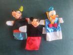 Disney handpoppen Mickey goofy donald, Verzamelen, Ophalen, Gebruikt