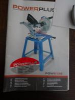 Telescopische Verstekzaag met onderstel, Doe-het-zelf en Bouw, Gereedschap | Zaagmachines, Ophalen, Gebruikt, Cirkelzaag, Powerplus