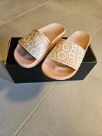 Slippers roze+wit van Bjorn Borg maat 30, Fille, Autres types, Utilisé, Envoi