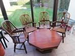 Engelse windsor stoelen en een tafel, Antiek en Kunst, Ophalen