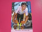 wielerkaart 1996 giro pavel tonkov  signe, Sports & Fitness, Cyclisme, Comme neuf, Envoi