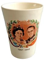 P. Regout Sphinx Juliana Bernhard Beker 25 ans de mariage, Envoi