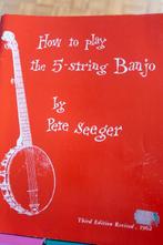 Leer de 5 string banjo bespelen, Muziek en Instrumenten, Bladmuziek, Ophalen, Les of Cursus, Zo goed als nieuw, Banjo of Mandoline