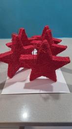 Rode kerststerren in sisaldraad, Diversen, Kerst, Ophalen