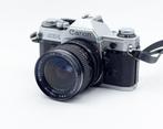 Canon AE-1 + RMC Tokina Wide Auto 28 mm F2.8, Ophalen of Verzenden, Gebruikt, Spiegelreflex, Canon