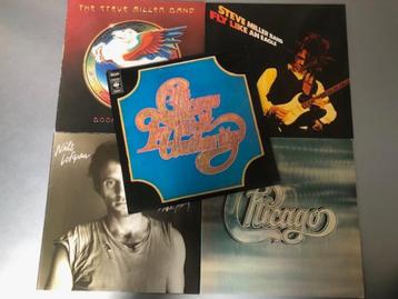 Lps van Chicago (Transit Authority),  the Steve Miller Band  beschikbaar voor biedingen