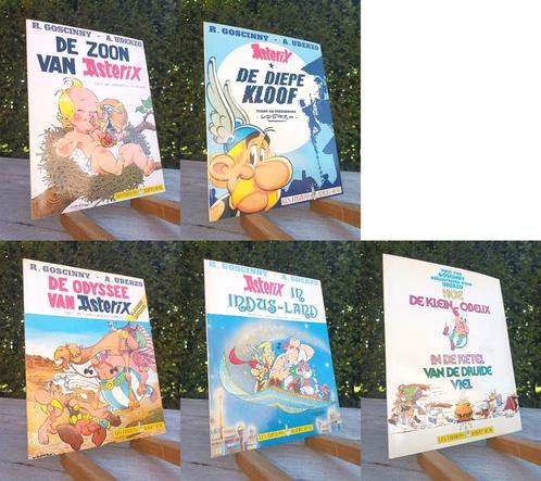 5 Asterix strips, Boeken, Stripverhalen, Zo goed als nieuw, Meerdere stripboeken, Ophalen of Verzenden