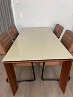 Eettafel, Huis en Inrichting, Ophalen, 50 tot 100 cm, Zo goed als nieuw, Vijf personen of meer