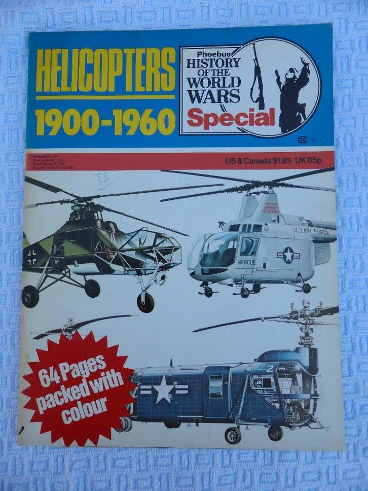 Boek over helicopters, Boeken, Oorlog en Militair, Zo goed als nieuw, Luchtmacht, Niet van toepassing, Ophalen of Verzenden